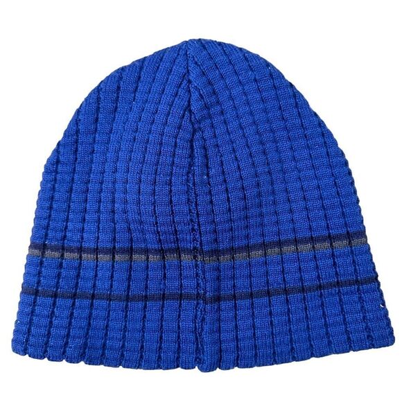 The North Face ~ Blue beanie ~ one size ~ small imperfection, see photo - Picture 1 of 8